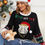 Thumbnail: Cute Cat Embroidered Christmas Sweater — Cozy Loose-Fit Ugly Xmas Knit for Autu