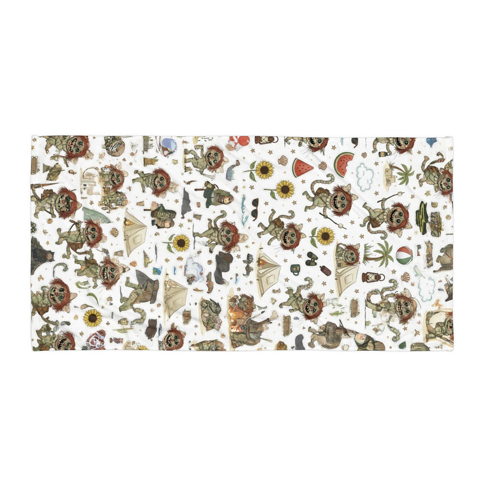 Thumbnail: Tizzy Sali Sunflower Camp Towel