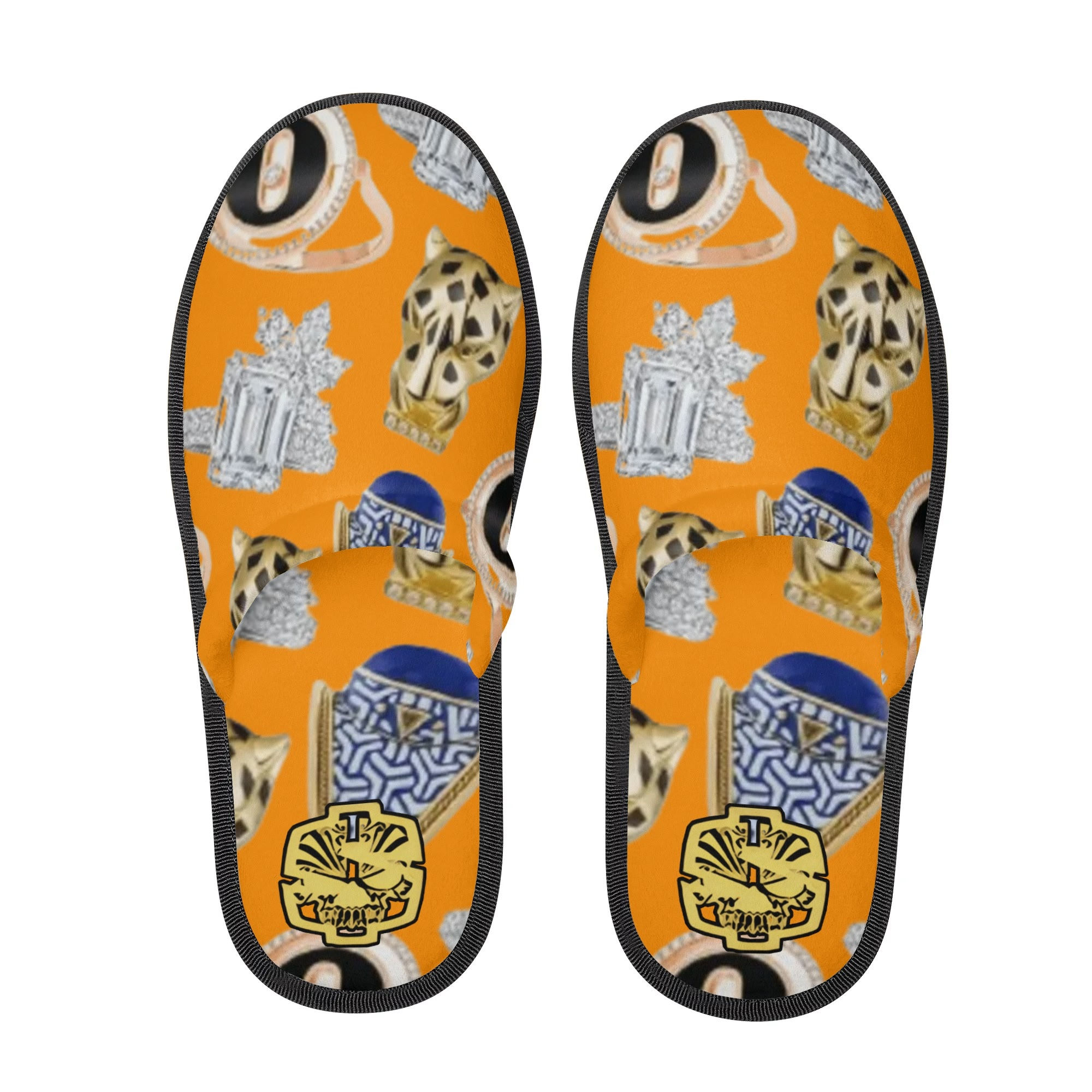 Proper Villainz Roc The Jewelz Plush Slippers