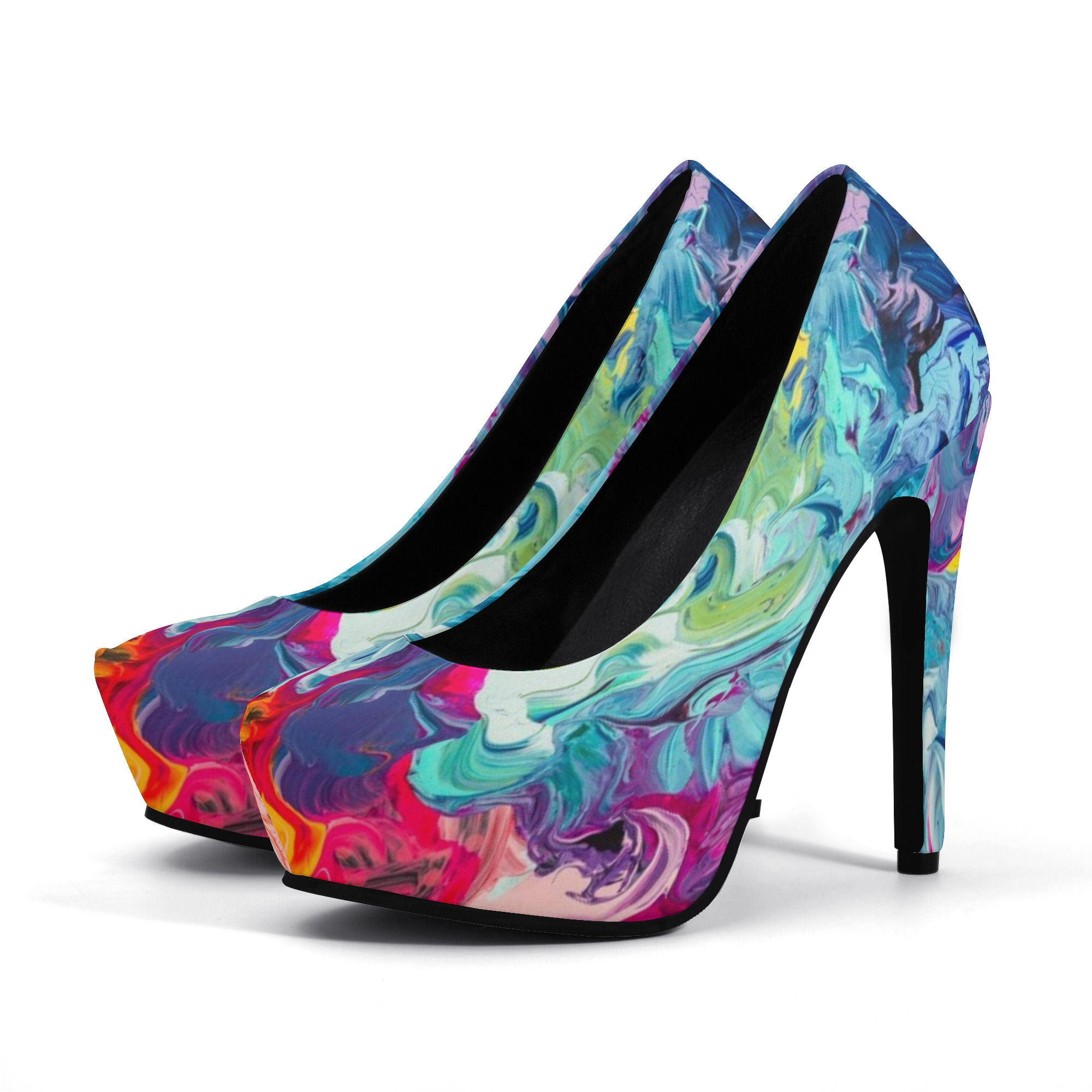 Proper Villainz 90s Retro High Heels