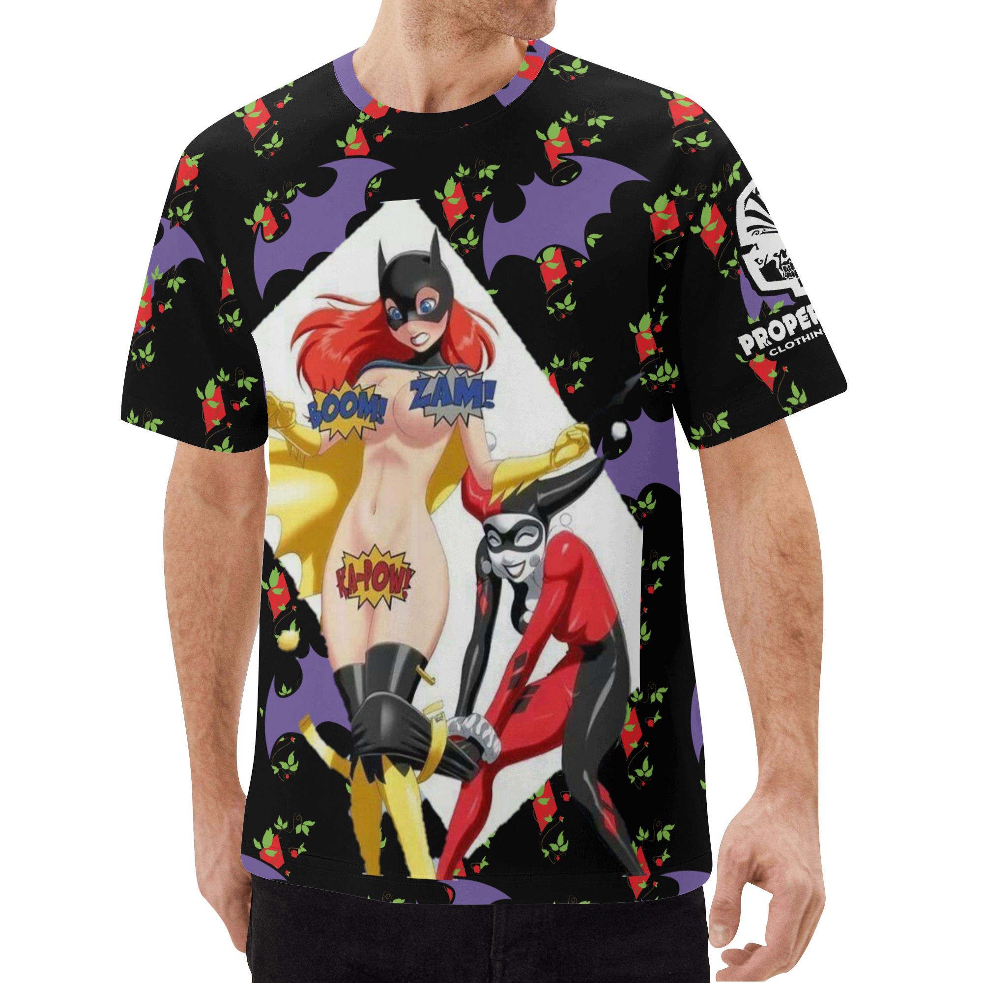 Proper Villainz Boom! Zam! KaPow! Tee/Black