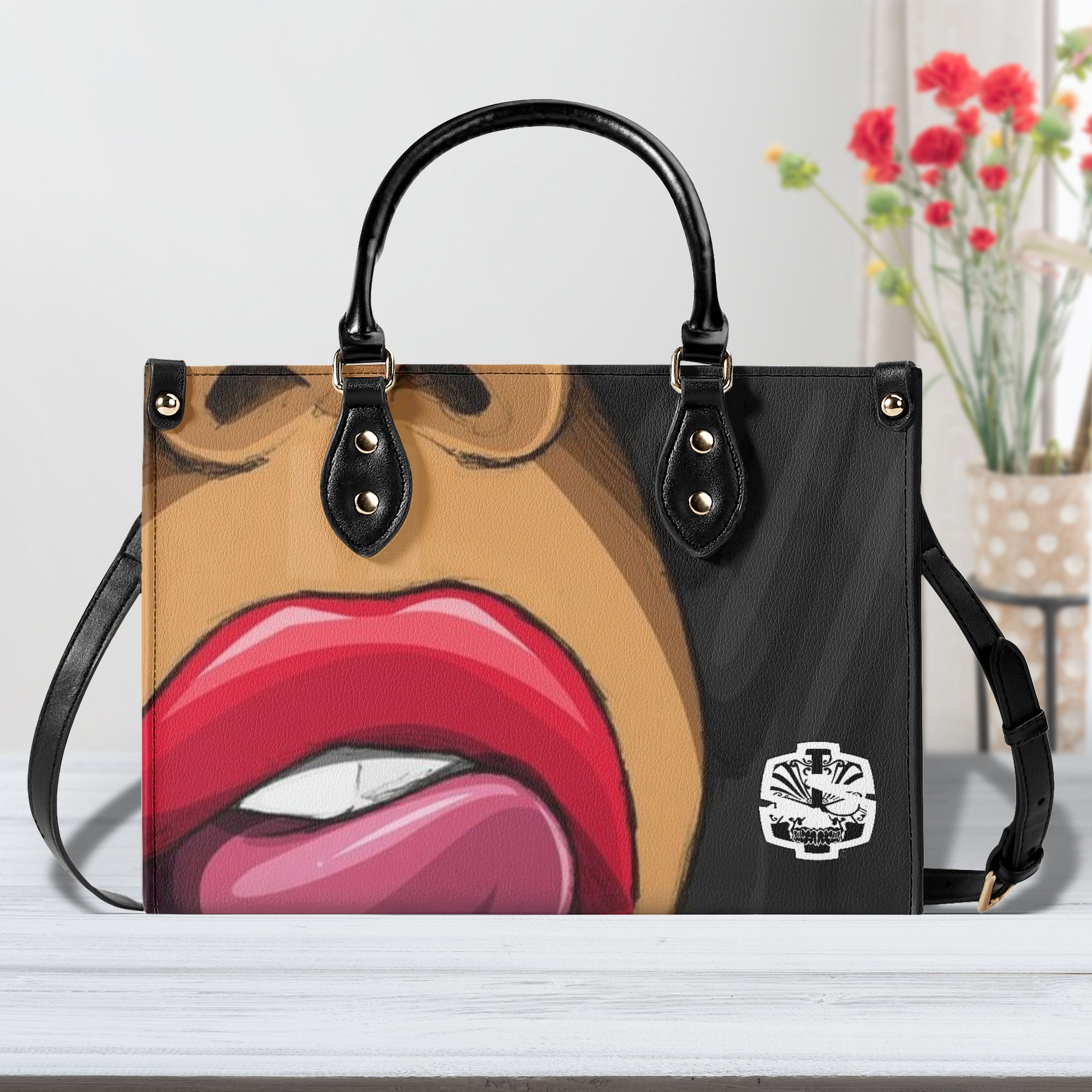 Proper Villainz Hit A Lick Leather Handbag