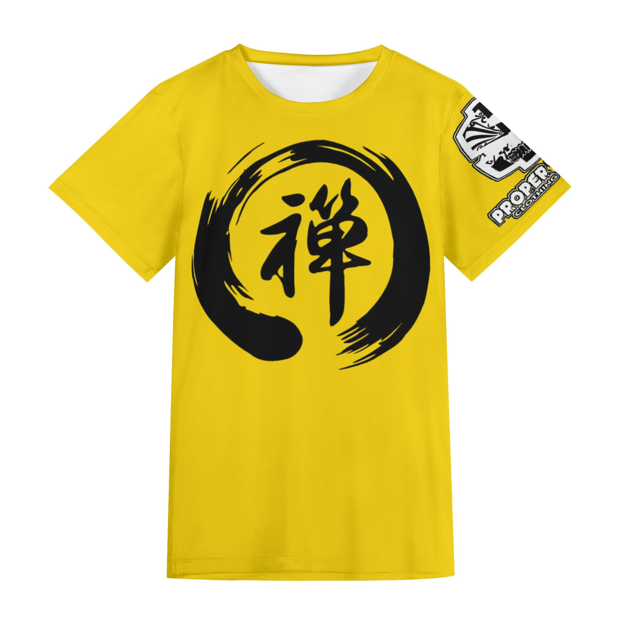 Proper Villainz Art of Zen Tee/ yellow