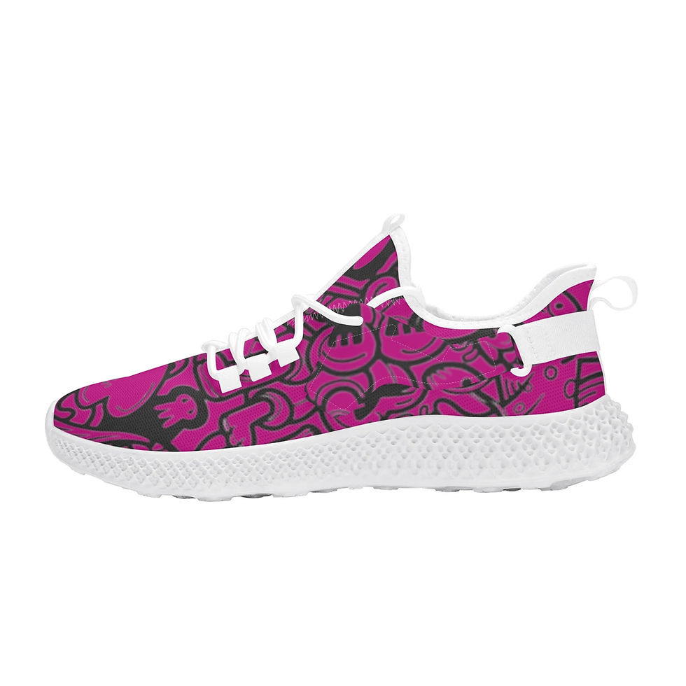 Thumbnail: Proper Villainz Graffiti Rogue 2 Sneakers/ Fusha