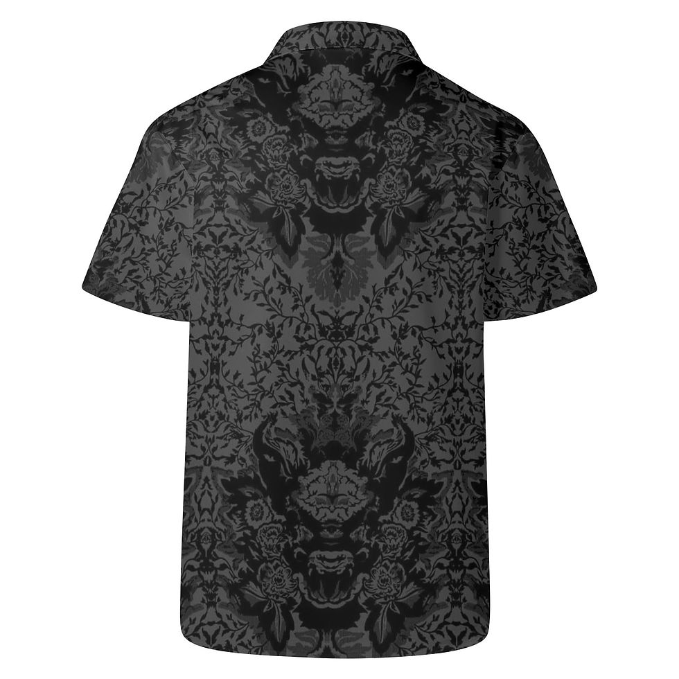 Thumbnail: Proper Villainz Wolf Print Shirt