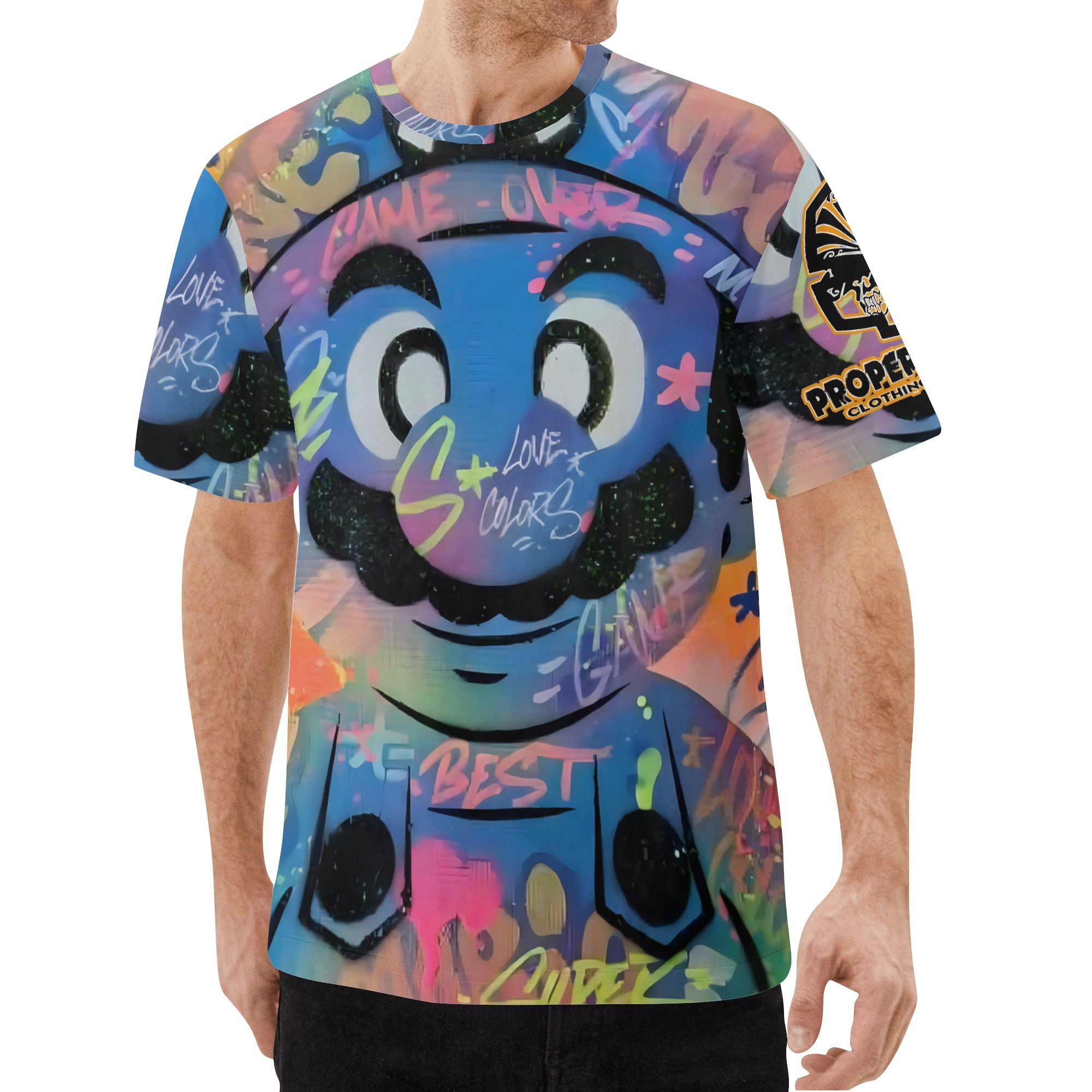 Proper Villainz Old School Mario Tee/Multi color