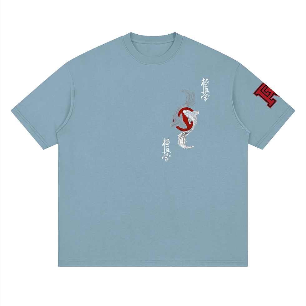 Thumbnail: Proper Villainz Melting Skull Kanji Tee