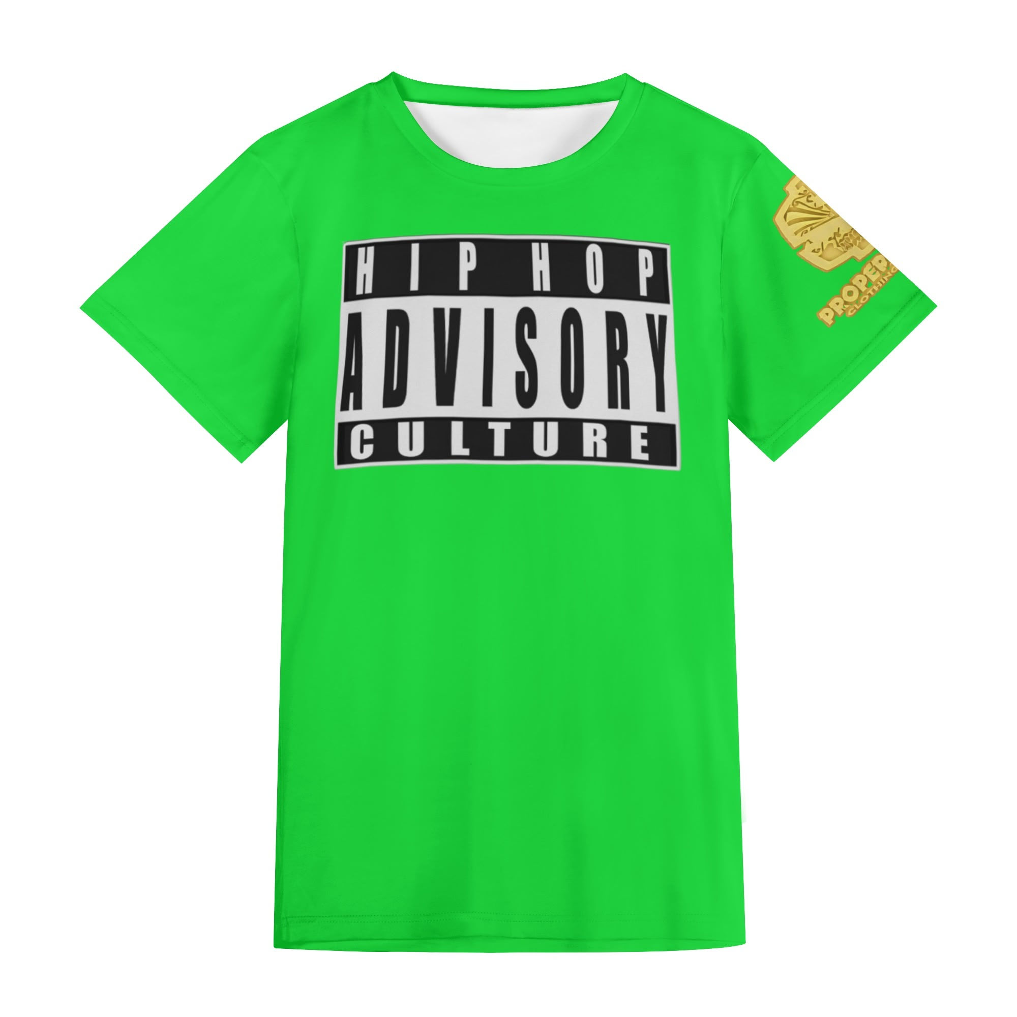 Proper Villainz Culture Advisory Tee/ Green