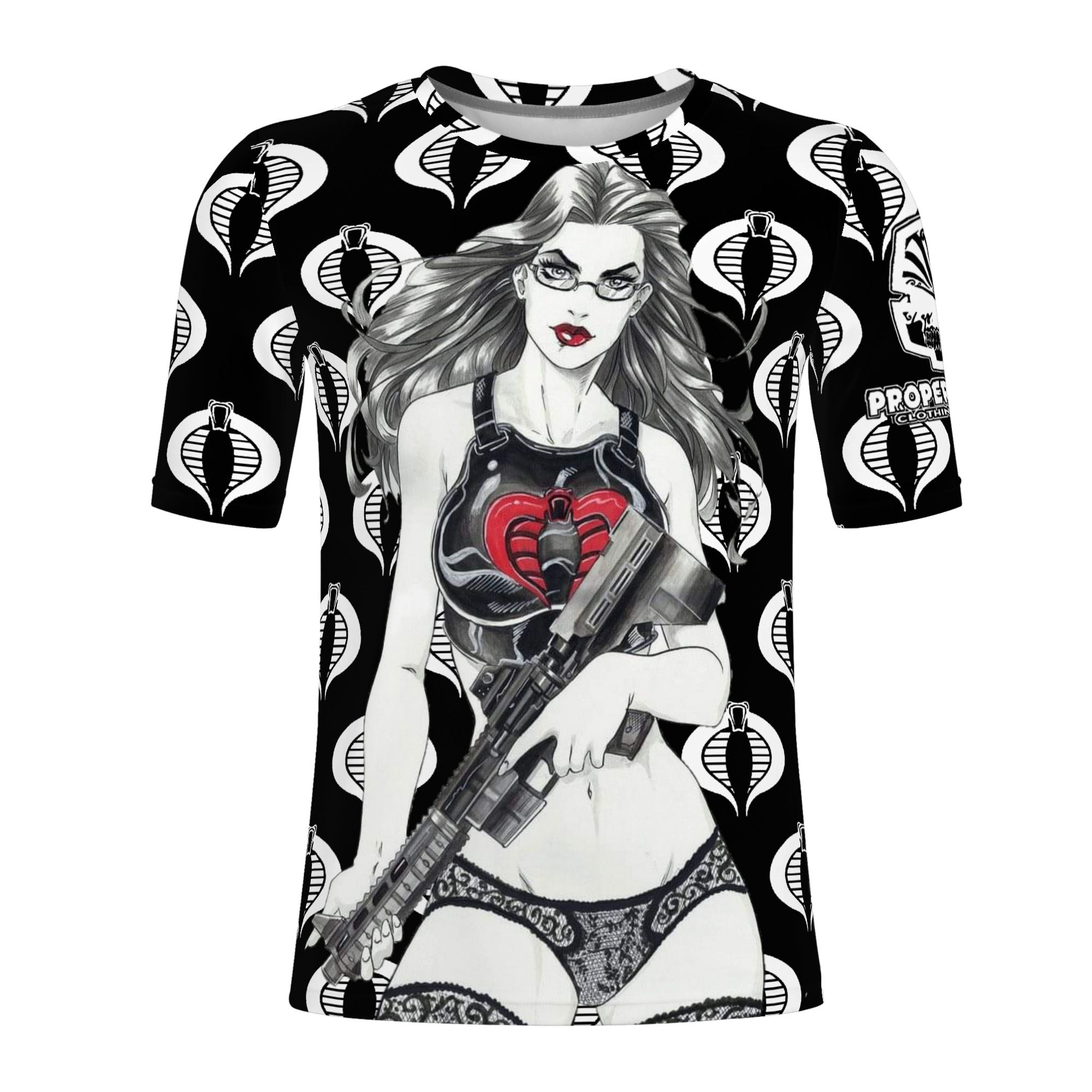 Proper Villainz Baroness Tee/Black