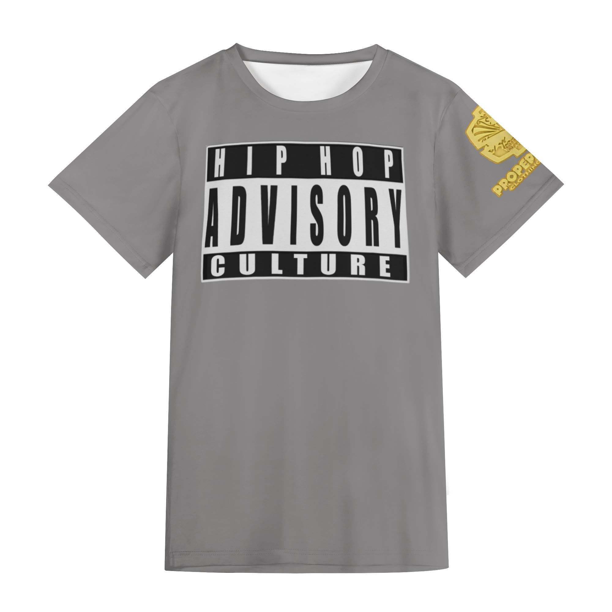 Proper Villainz Culture Advisory Tee/ Grey