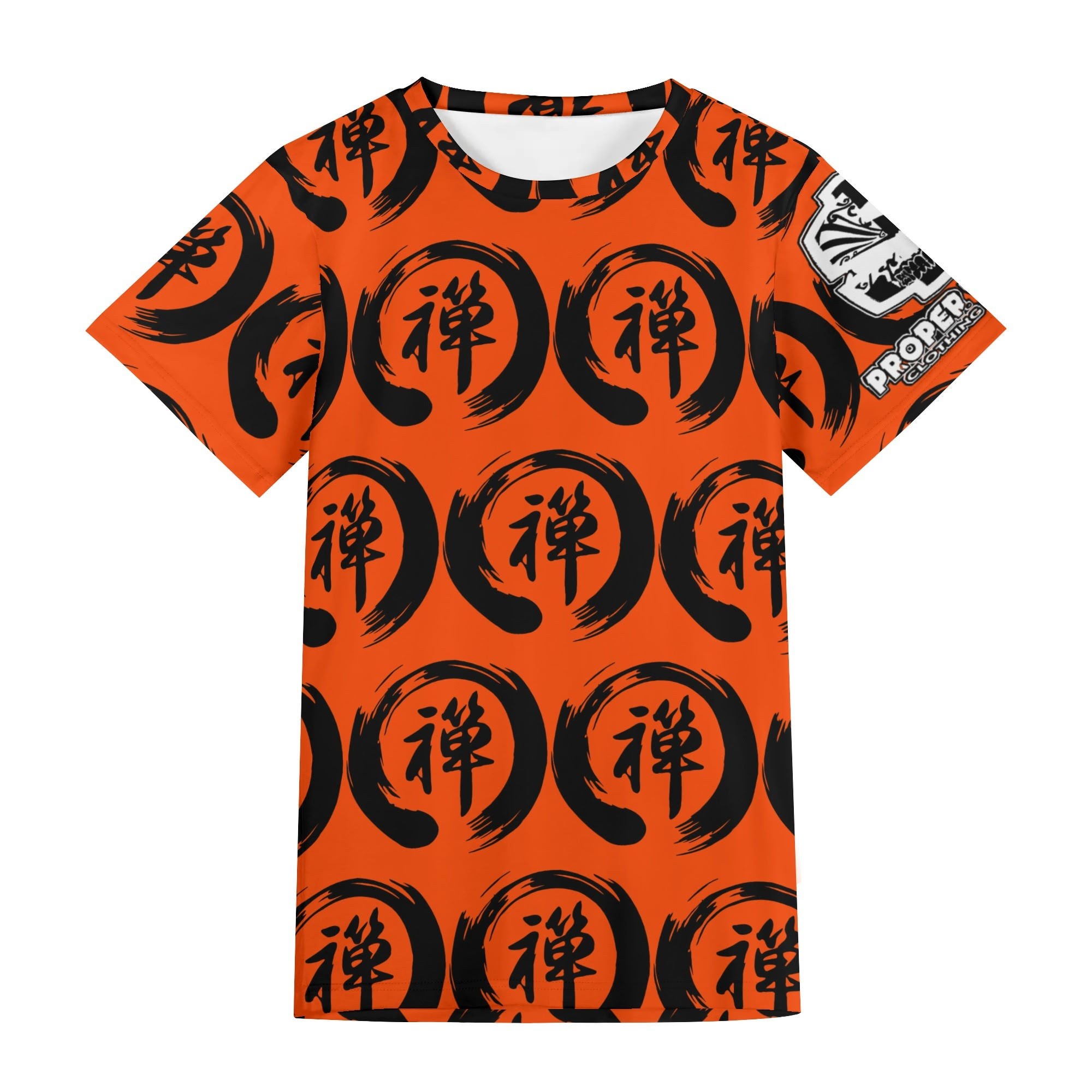 Proper Villainz Art of Zen Logo Tee/Red