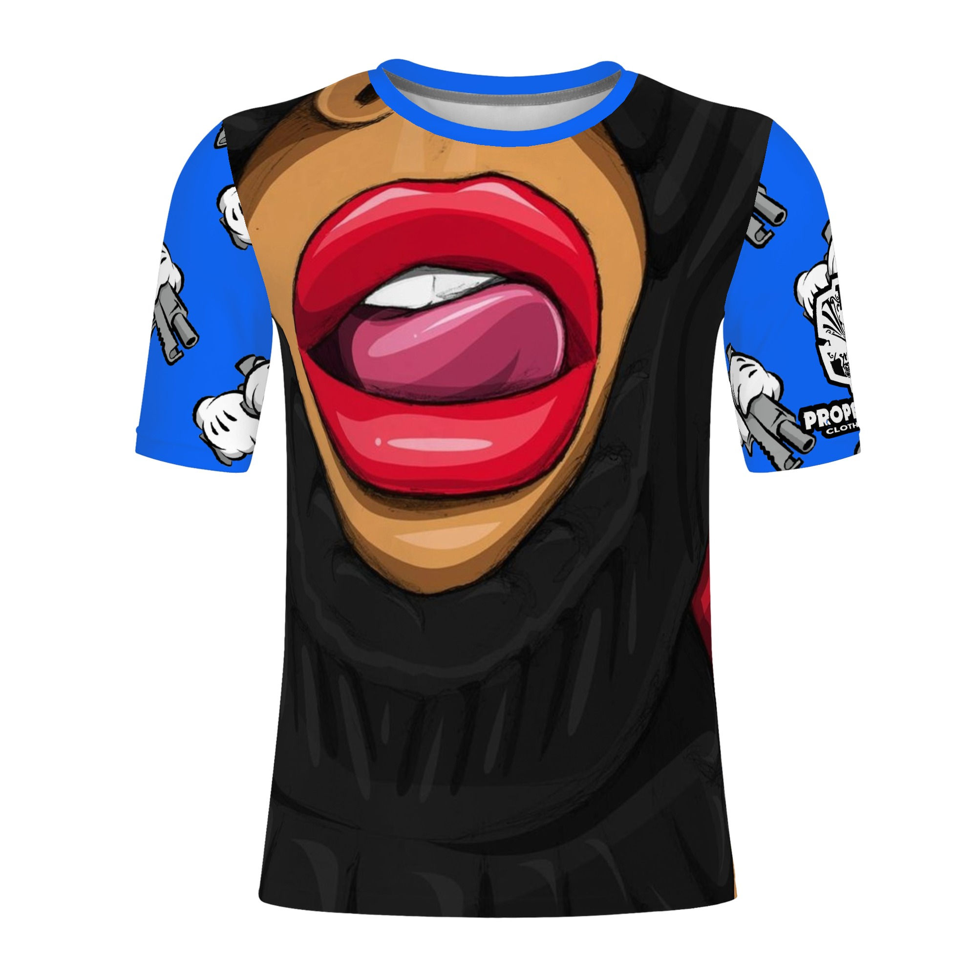 Proper Villainz Strong Arm Tee/ Blue