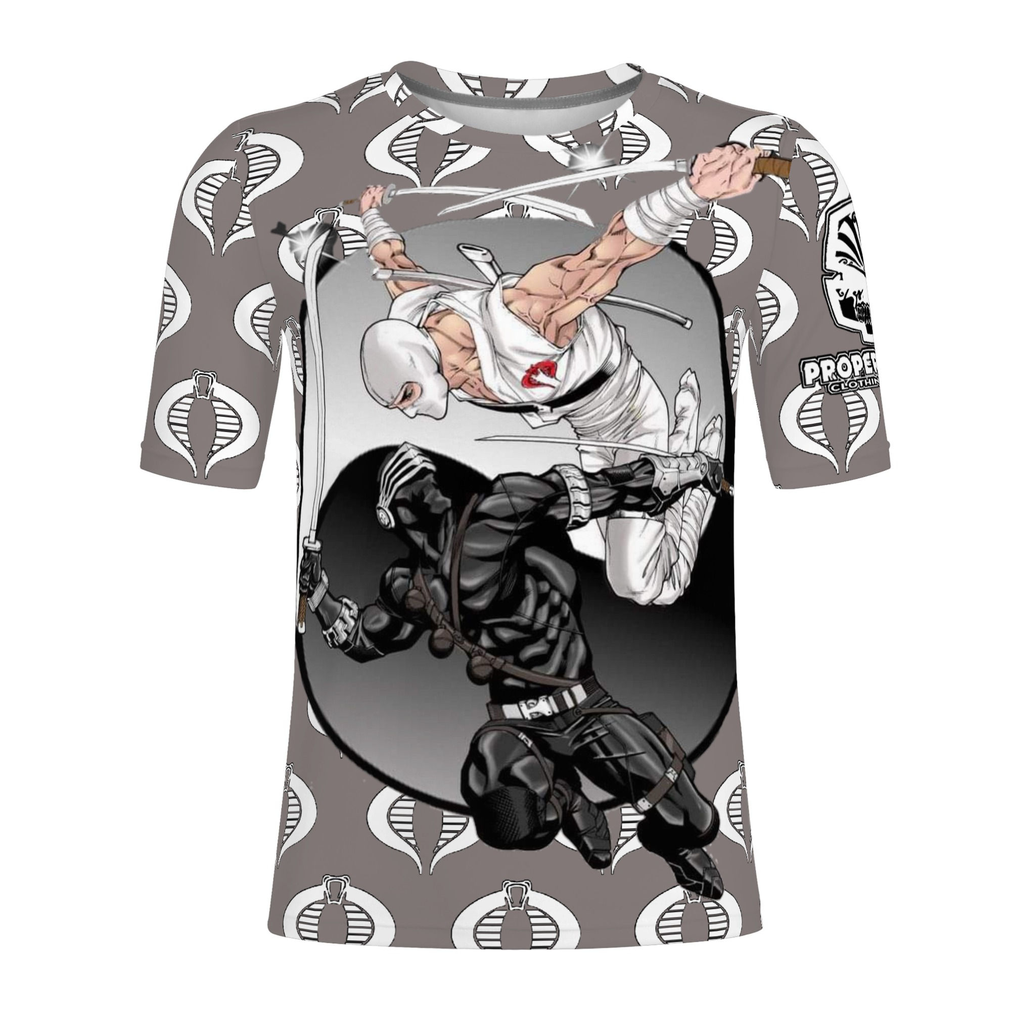 Proper Villainz Ying Vz Yang Tee/Grey