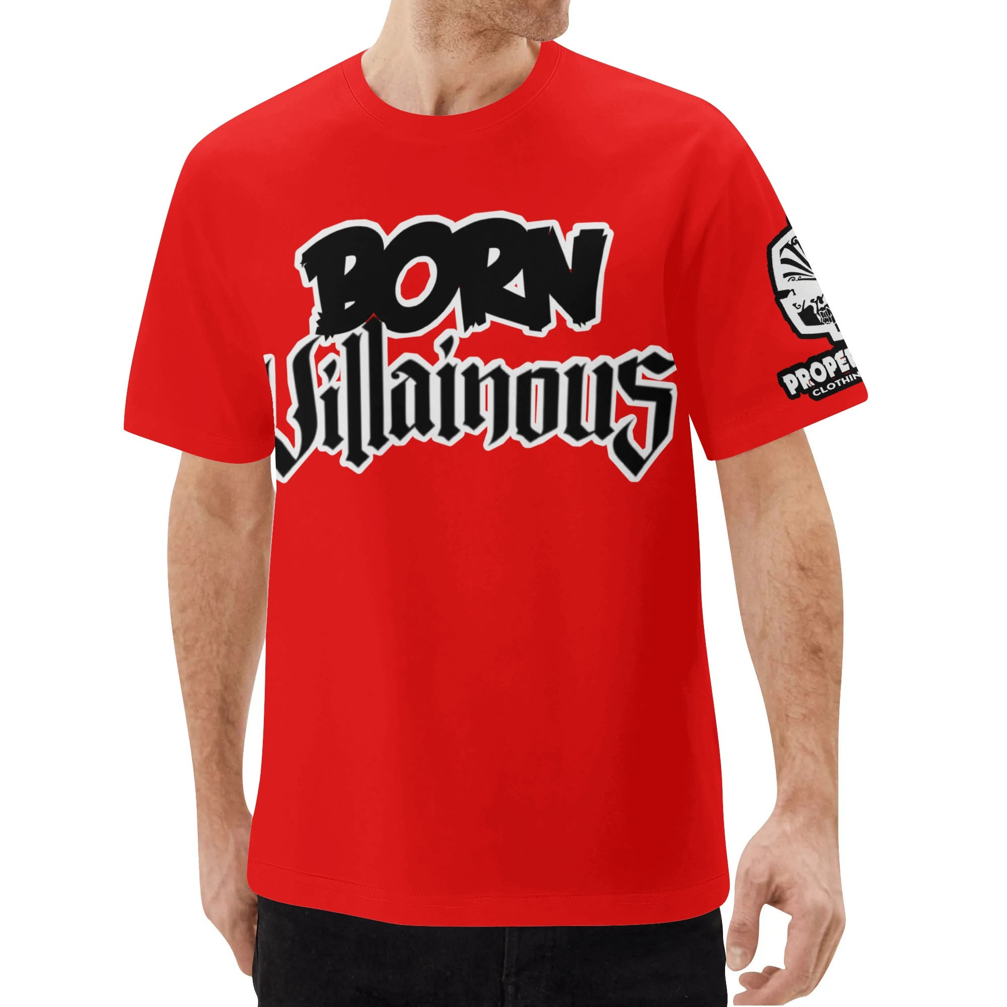 Proper Villainz Born Villainous Tee/Red