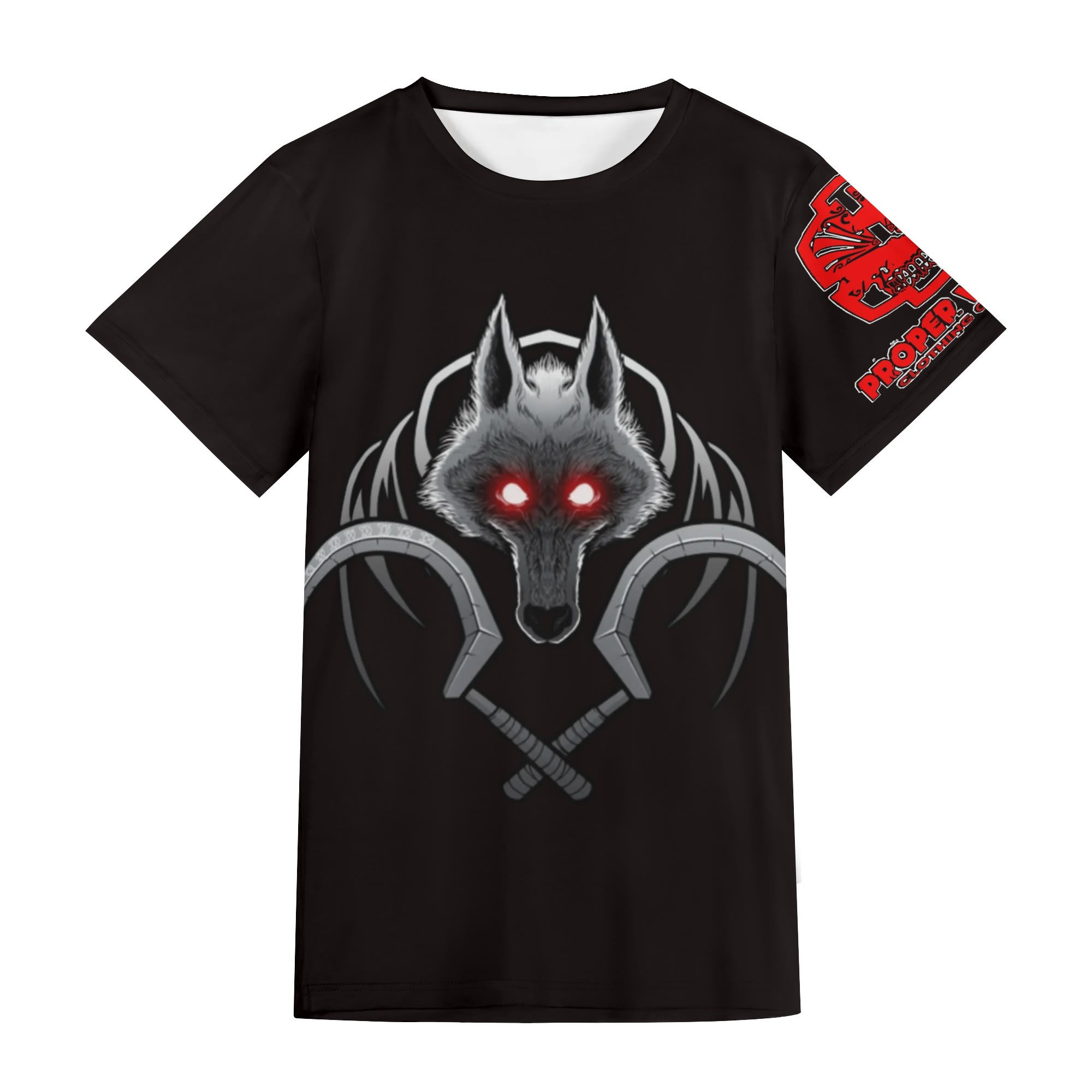 roper Villainz Big Bad Wolf Logo Tee/Black