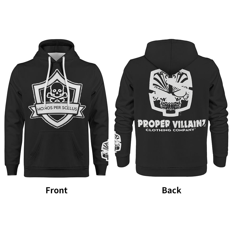 Thumbnail: Proper Villainz Honos Per Scelus Hoodie