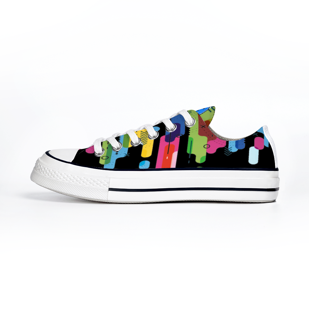Proper Villainz Crayon Drip Low Top Chucks