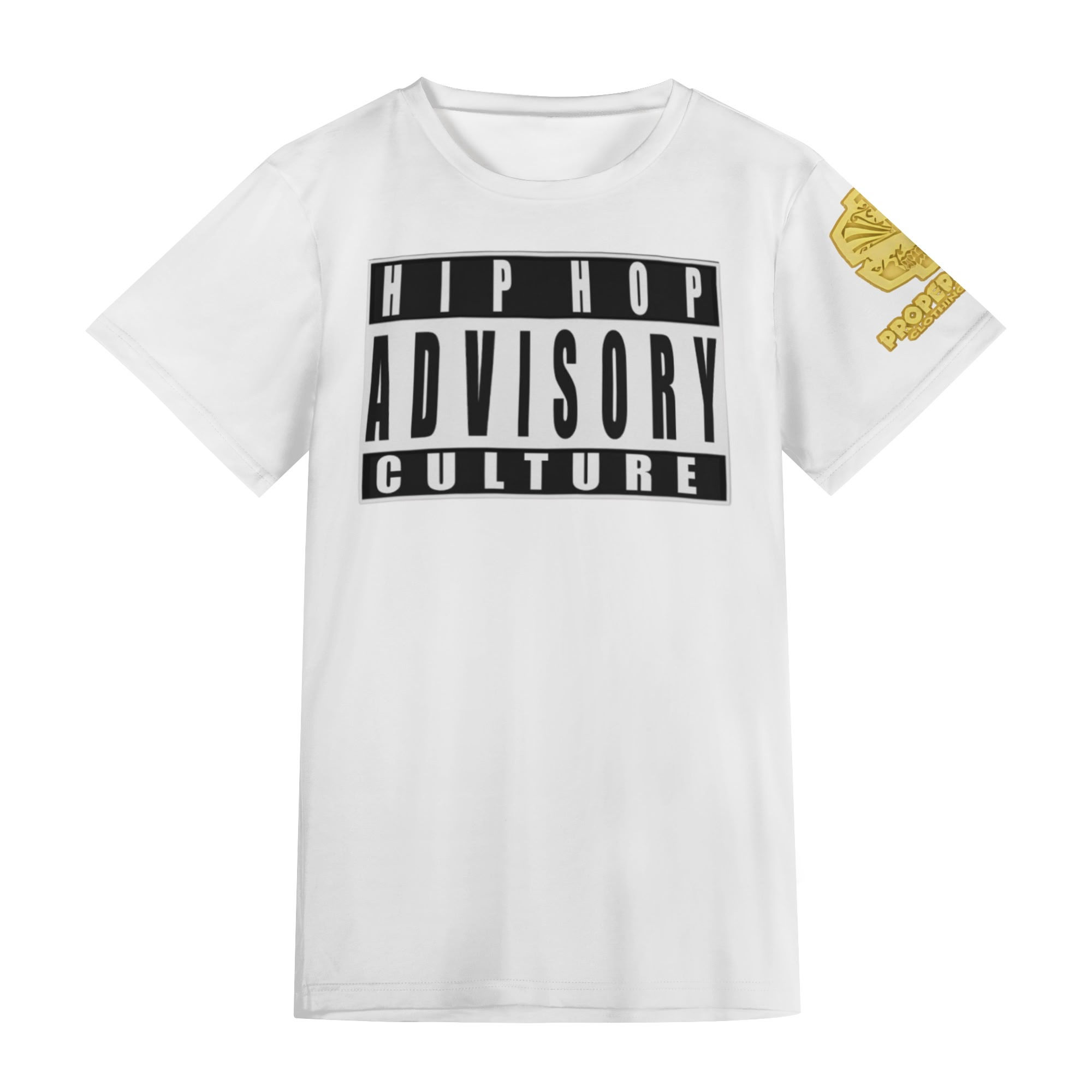 Proper Villainz Culture Advisory Tee/ White