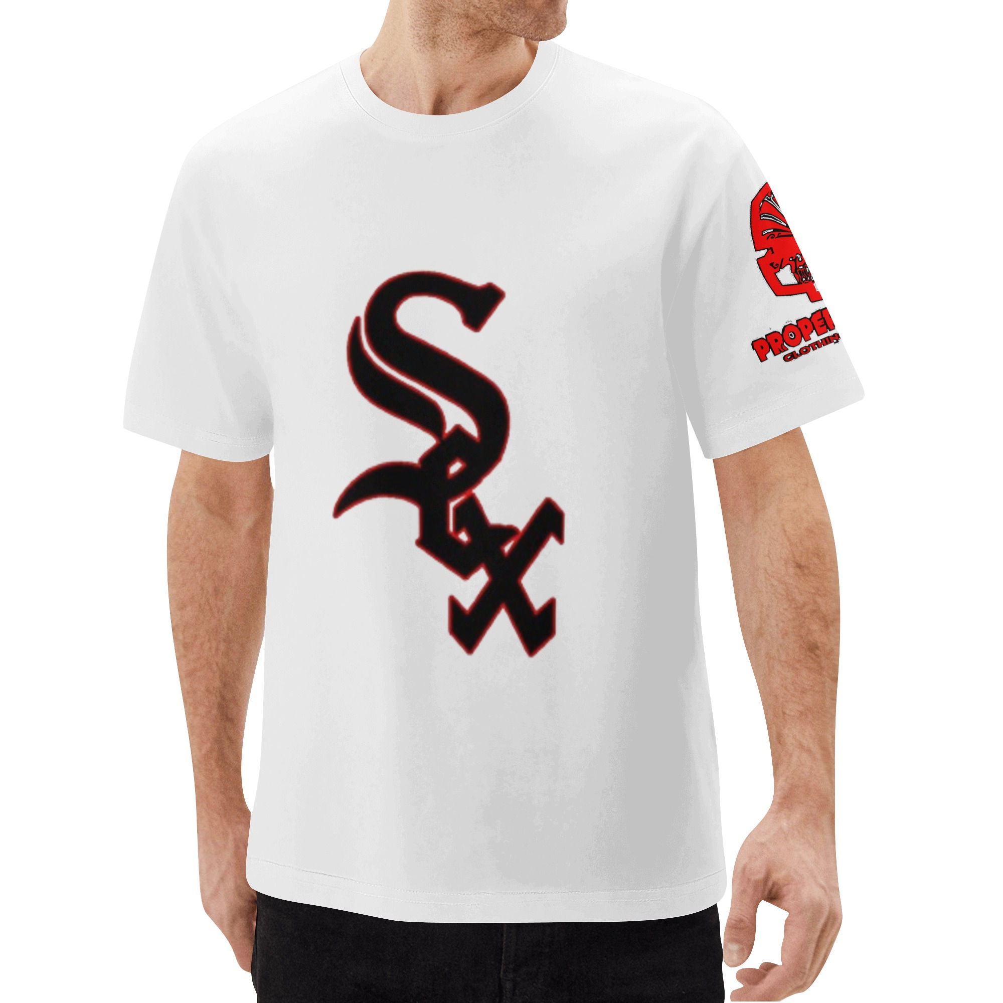 Proper Villainz 90$ Sex Logo Tee/White