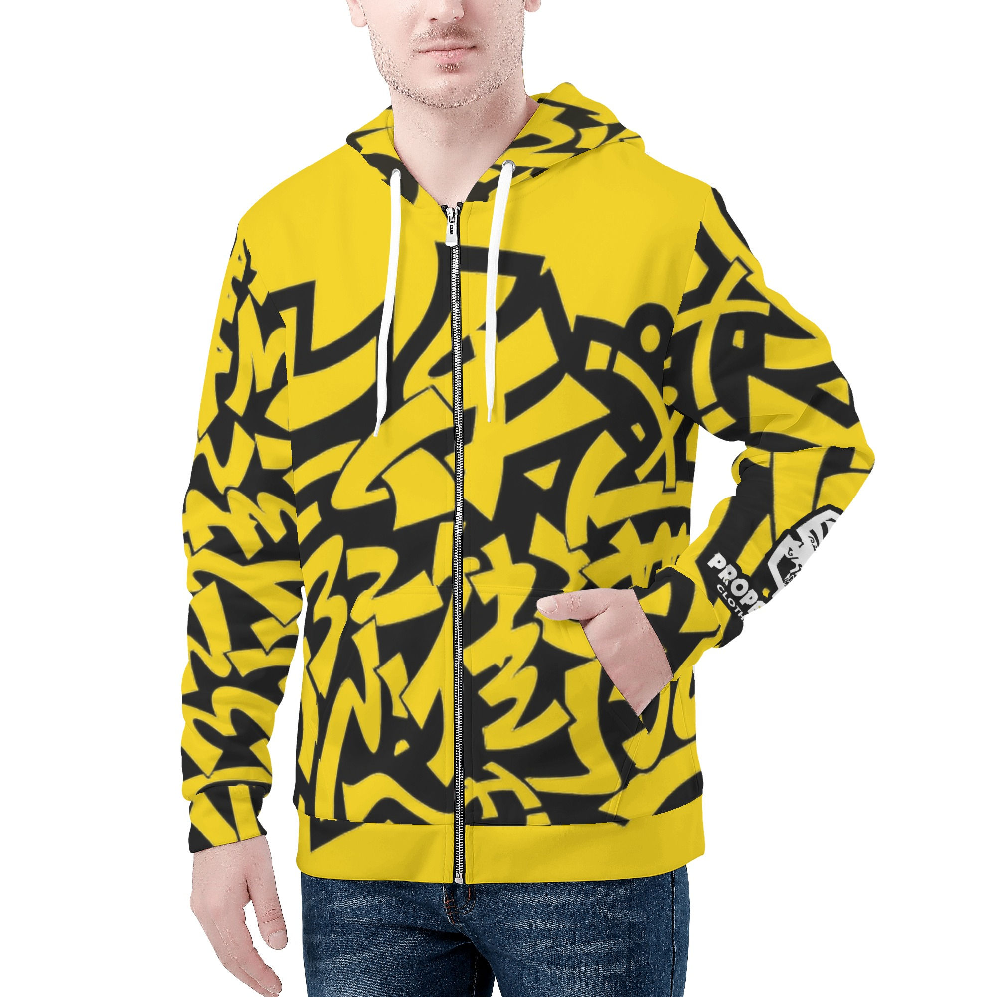 Proper Villainz Kon'nichiwa Hoodie/Yellow