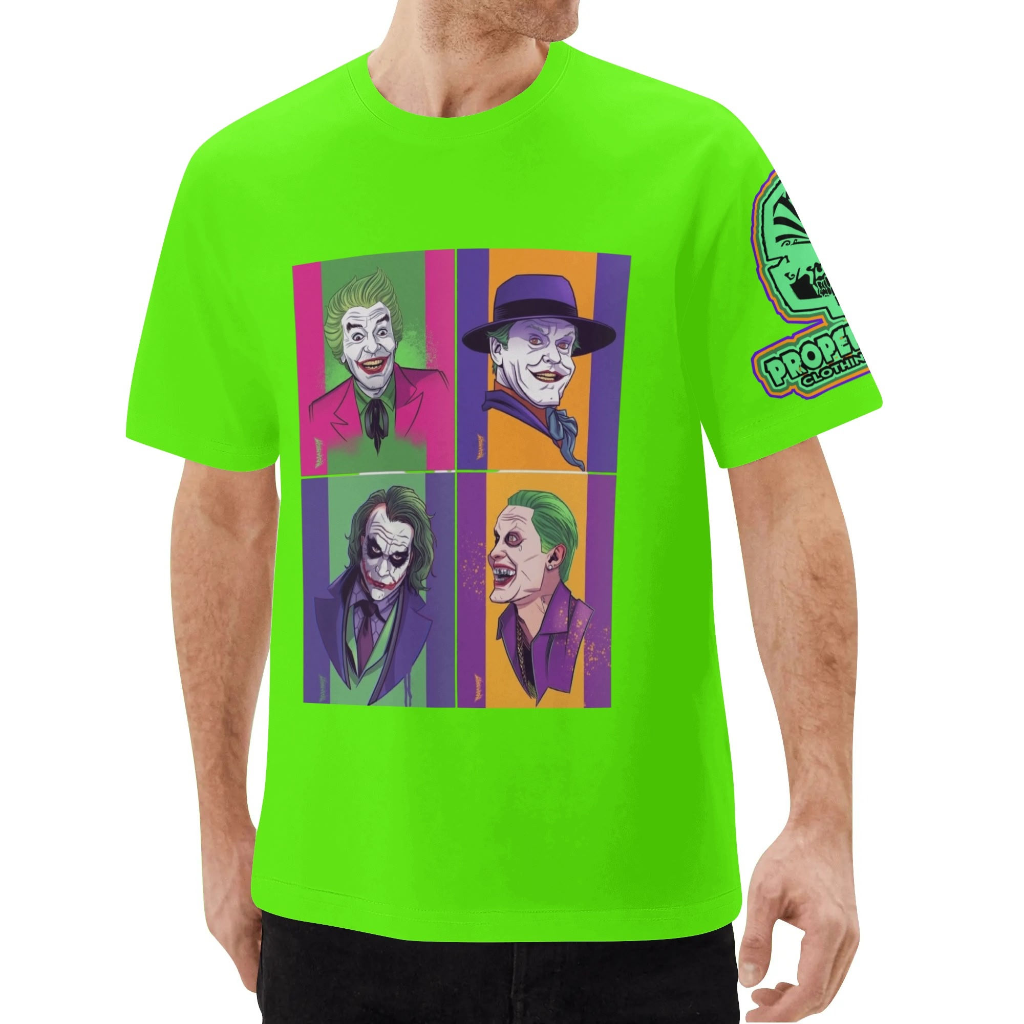 Proper Villainz Jokers Wild Tee/Green