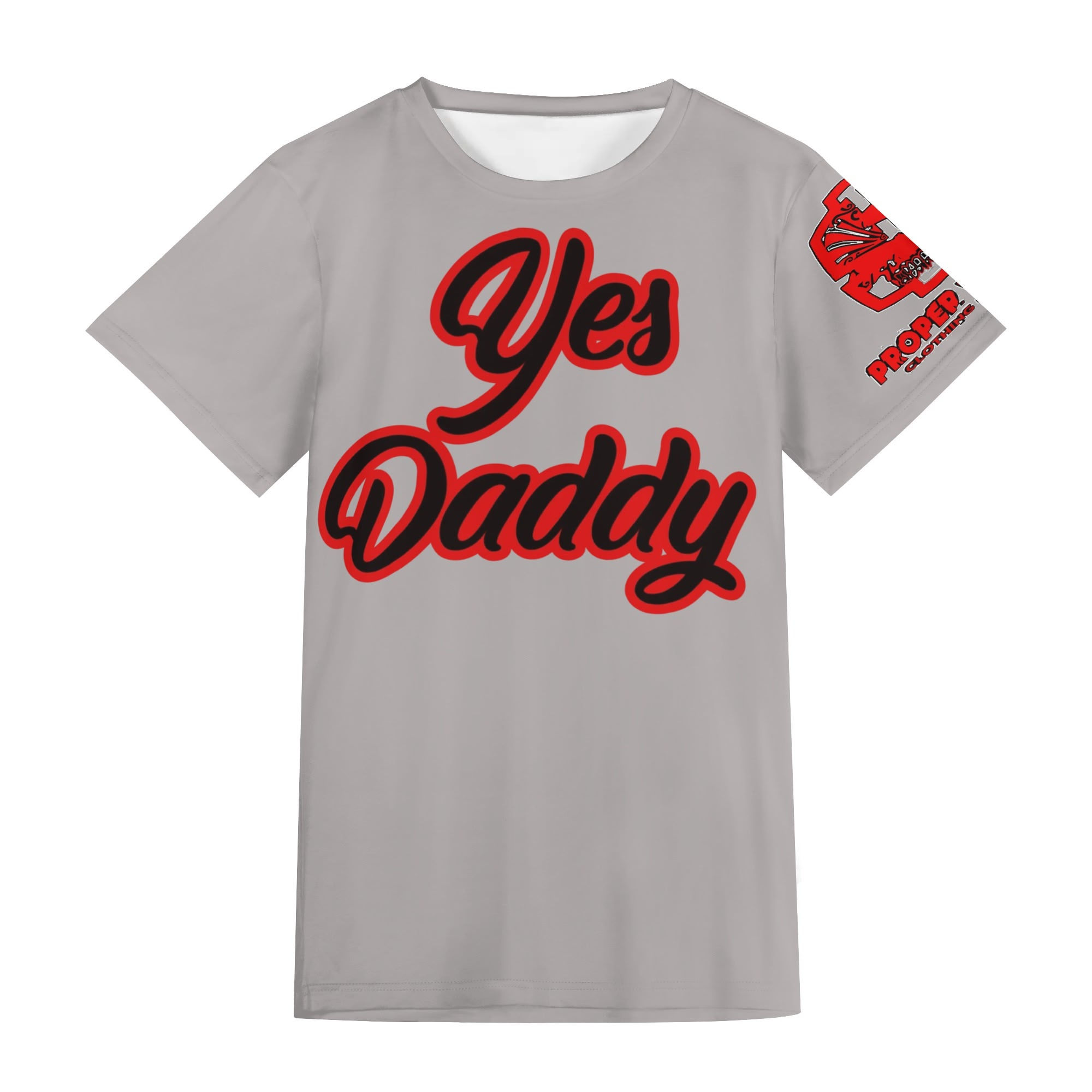 Proper Villainz Yes Daddy Tee/ Gray