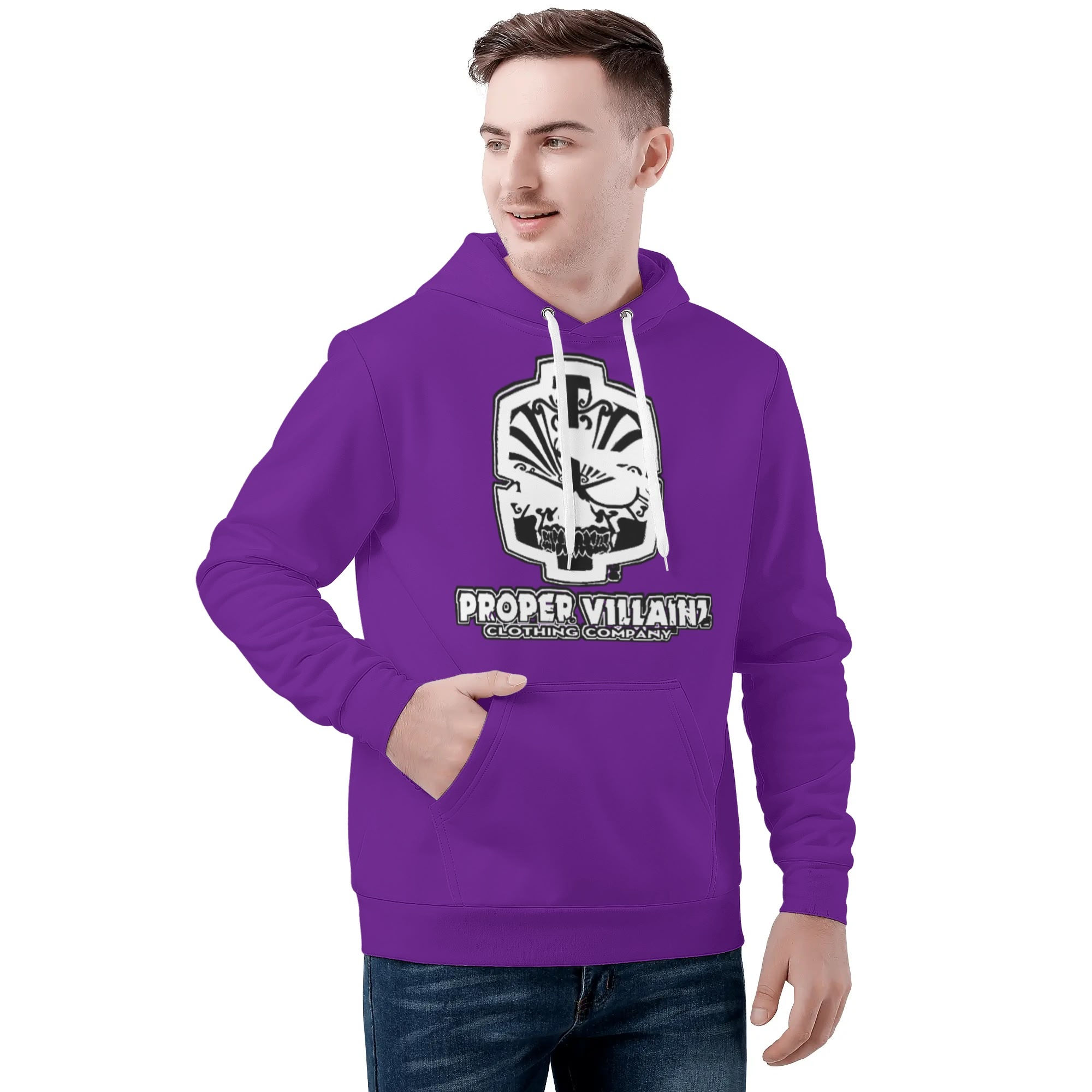 Proper Villainz Logo Hoodie/purple
