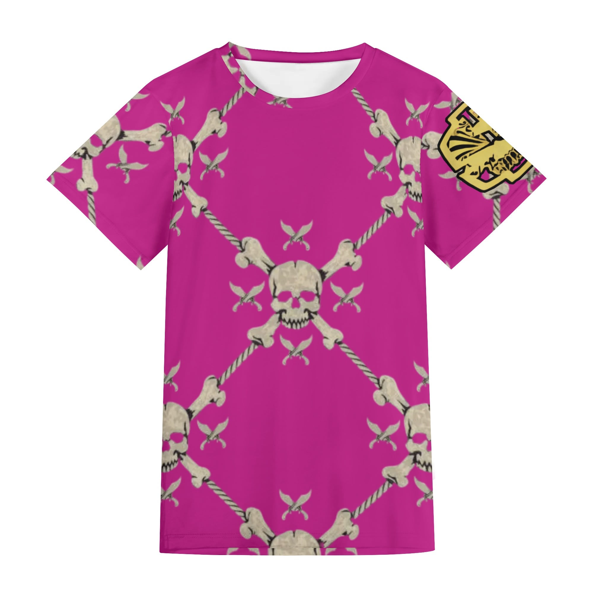 Proper Villainz Skull Royalty Tee/purple