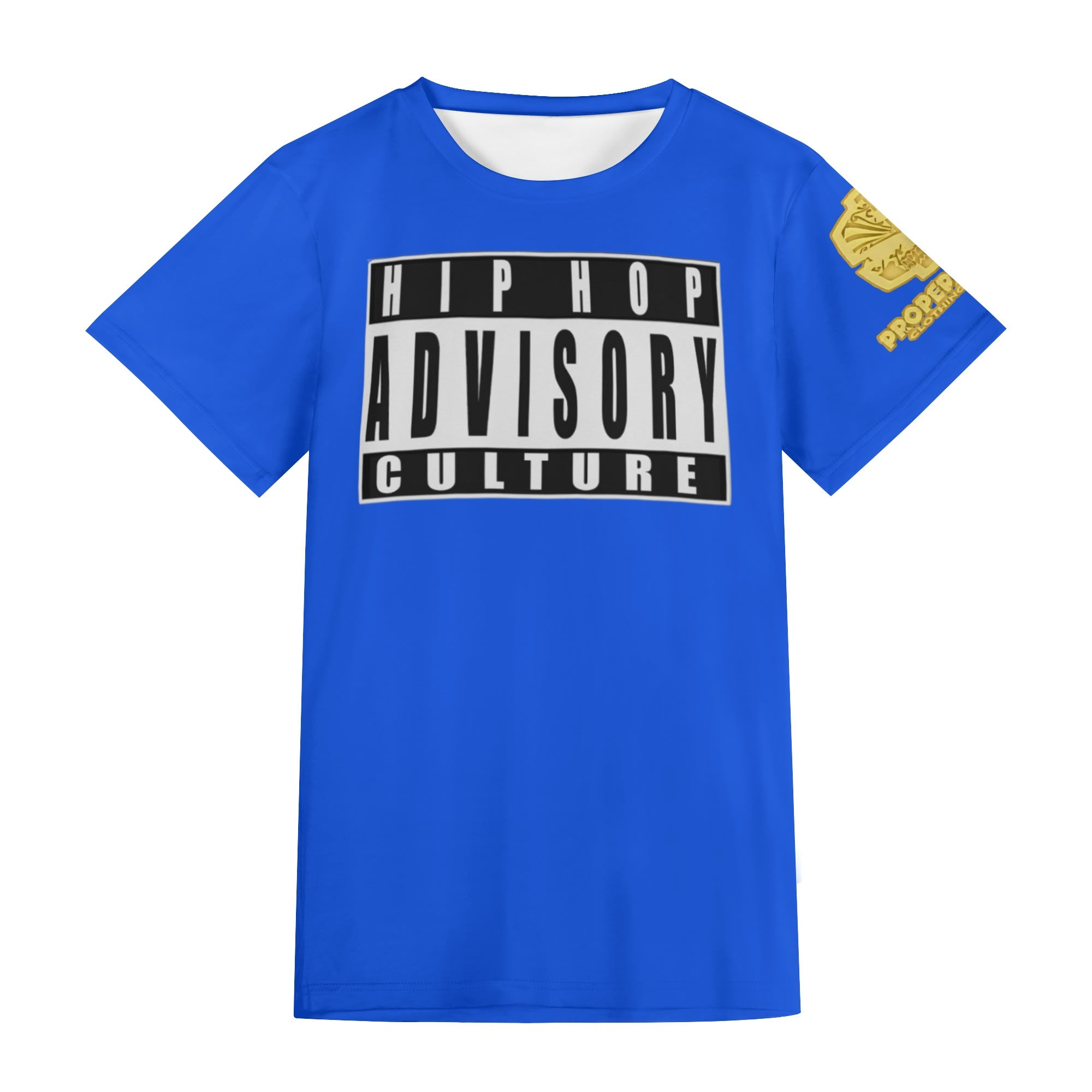 Proper Villainz Culture Advisory Tee/ Blue
