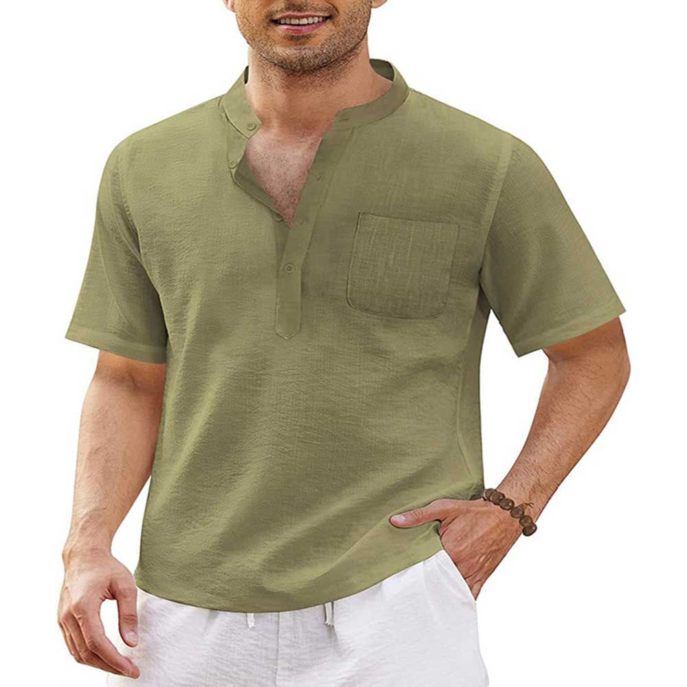 Proper Villainz Men's Linen Casual Tee