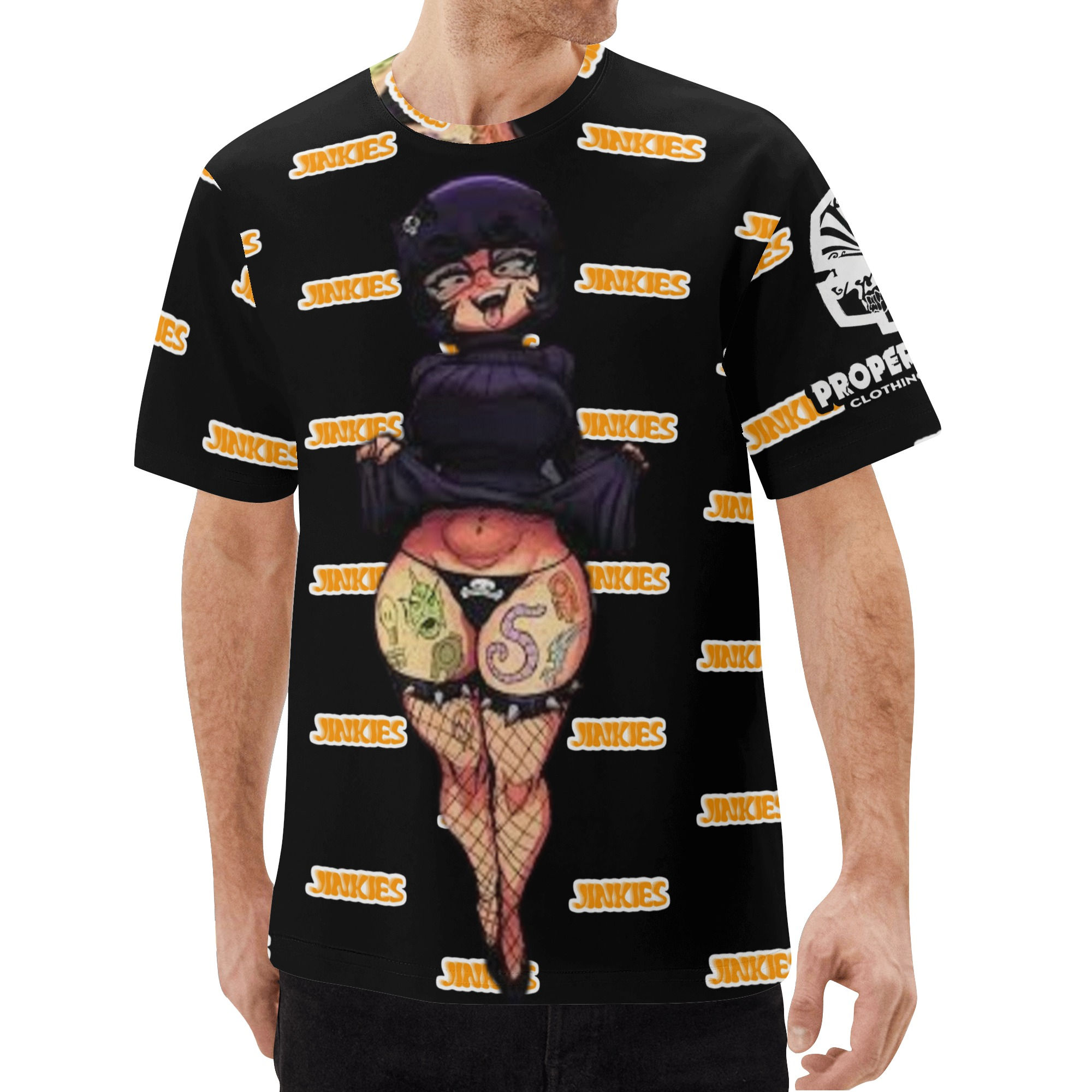 Proper Villainz Gothic Jinkies Tee/Black