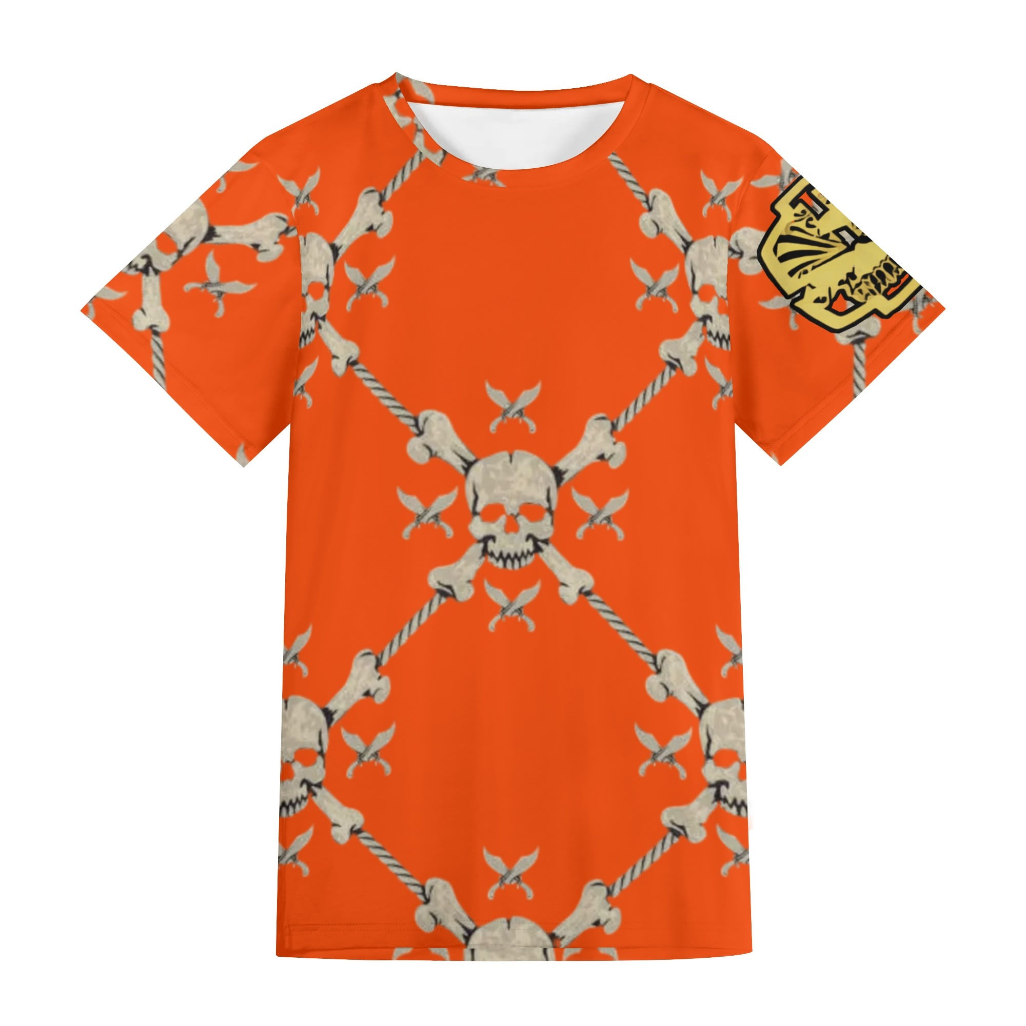 Proper Villainz Skull Royalty Tee/Red