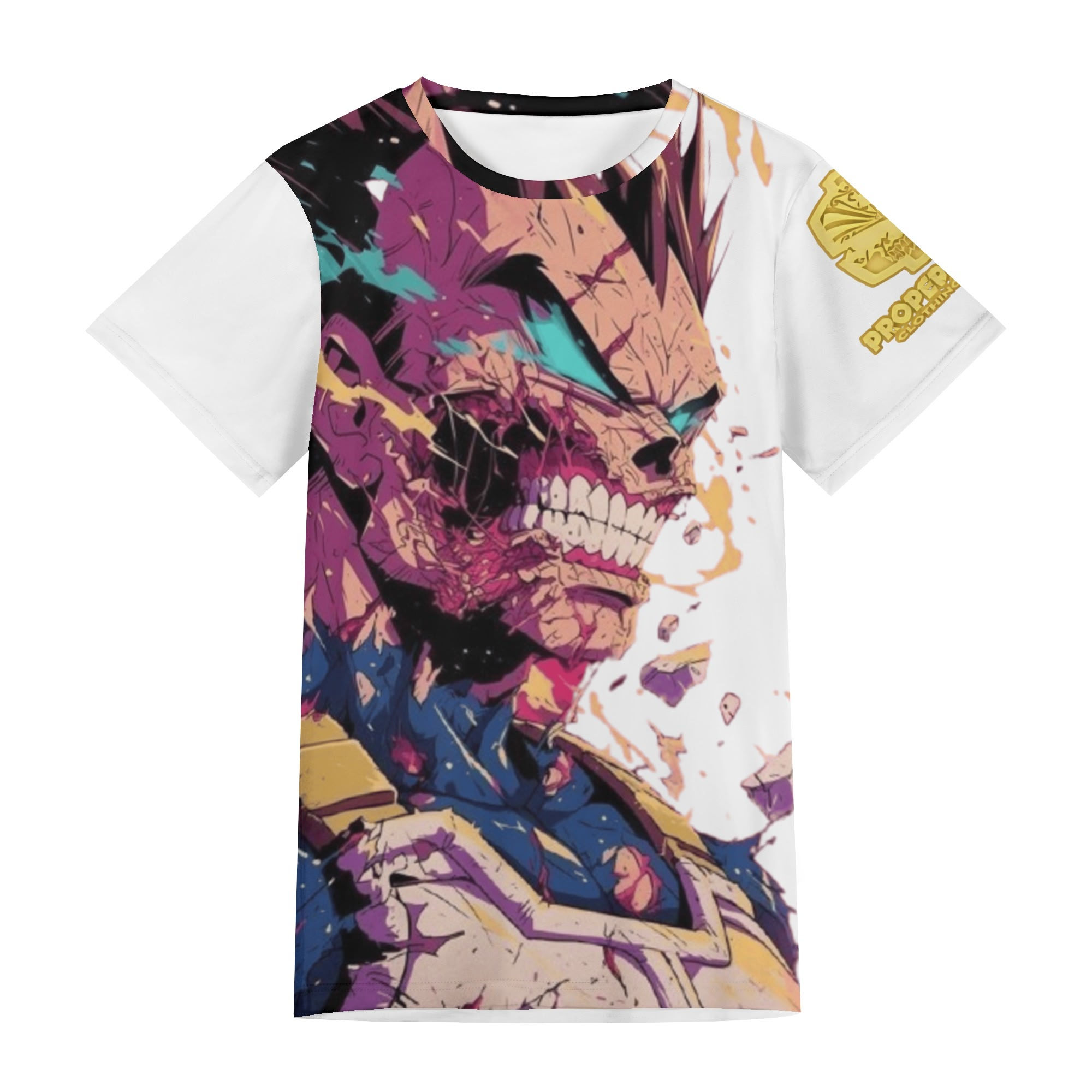 Proper VillainzZombie Vageta Tee/White