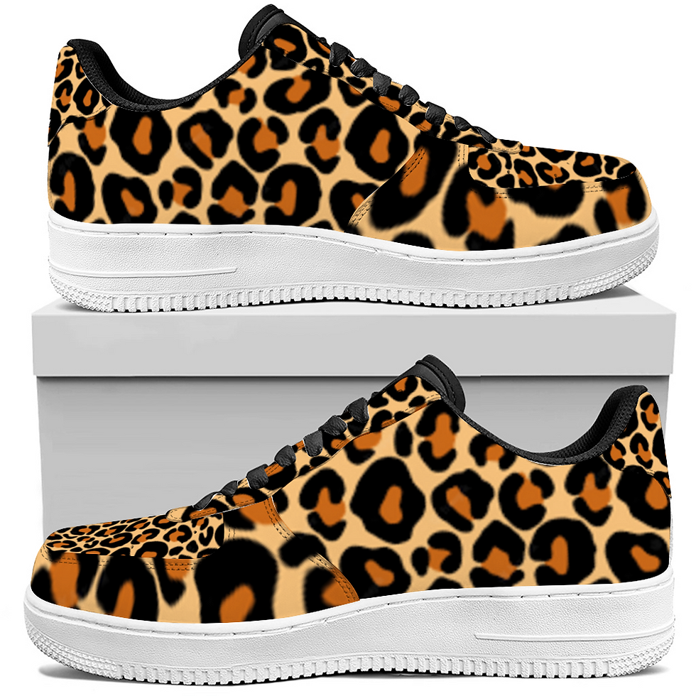 Thumbnail: Proper Villainz Villainous Sneakers/ Leopard Print