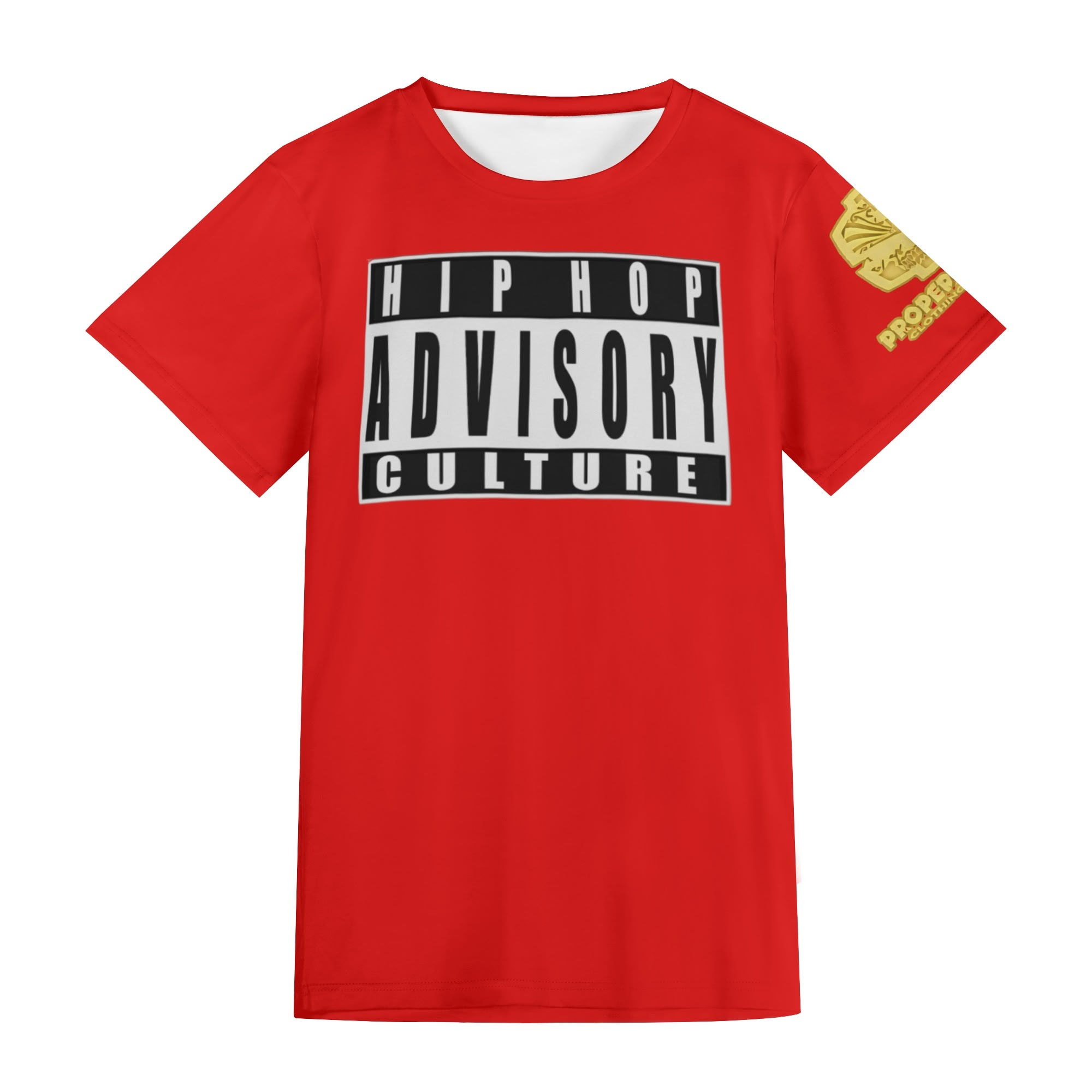 Proper Villainz Culture Advisory Tee/Red