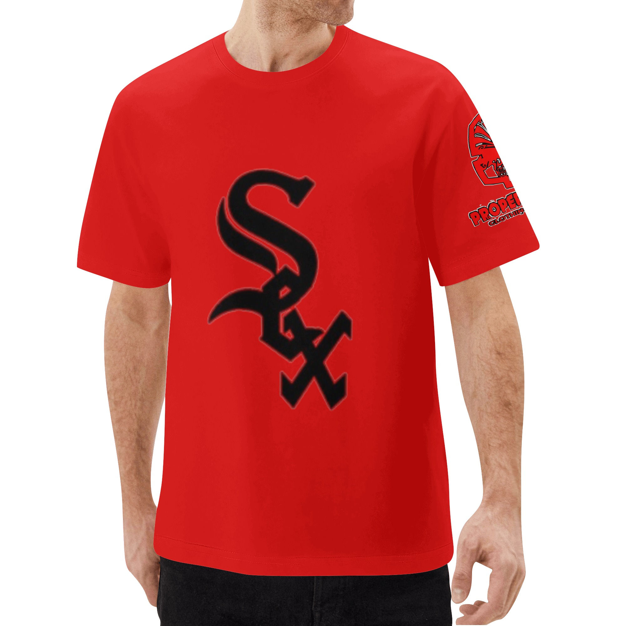 Proper Villainz 90$ Sex Logo Tee/Red