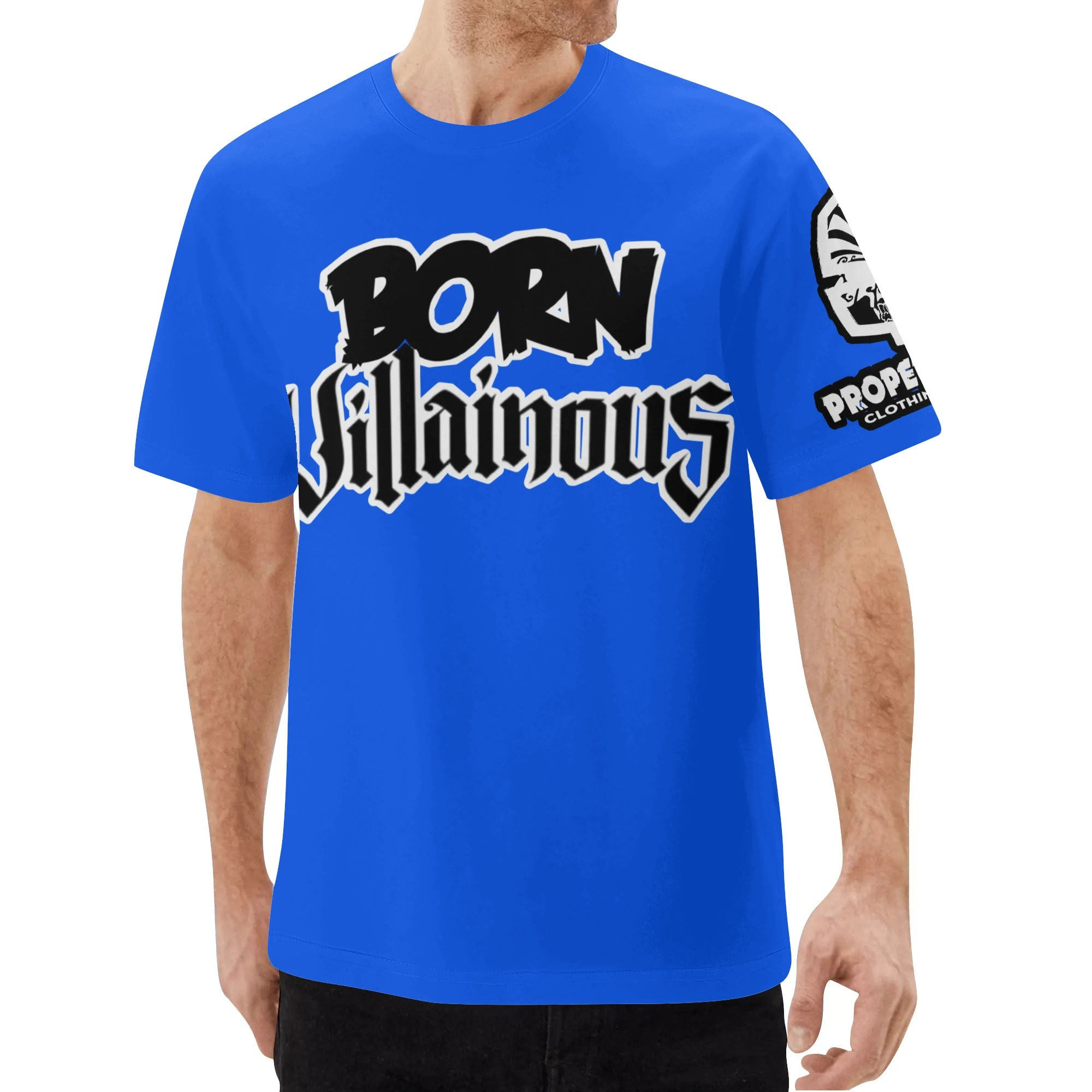Proper Villainz Born Villainous Tee/Blue