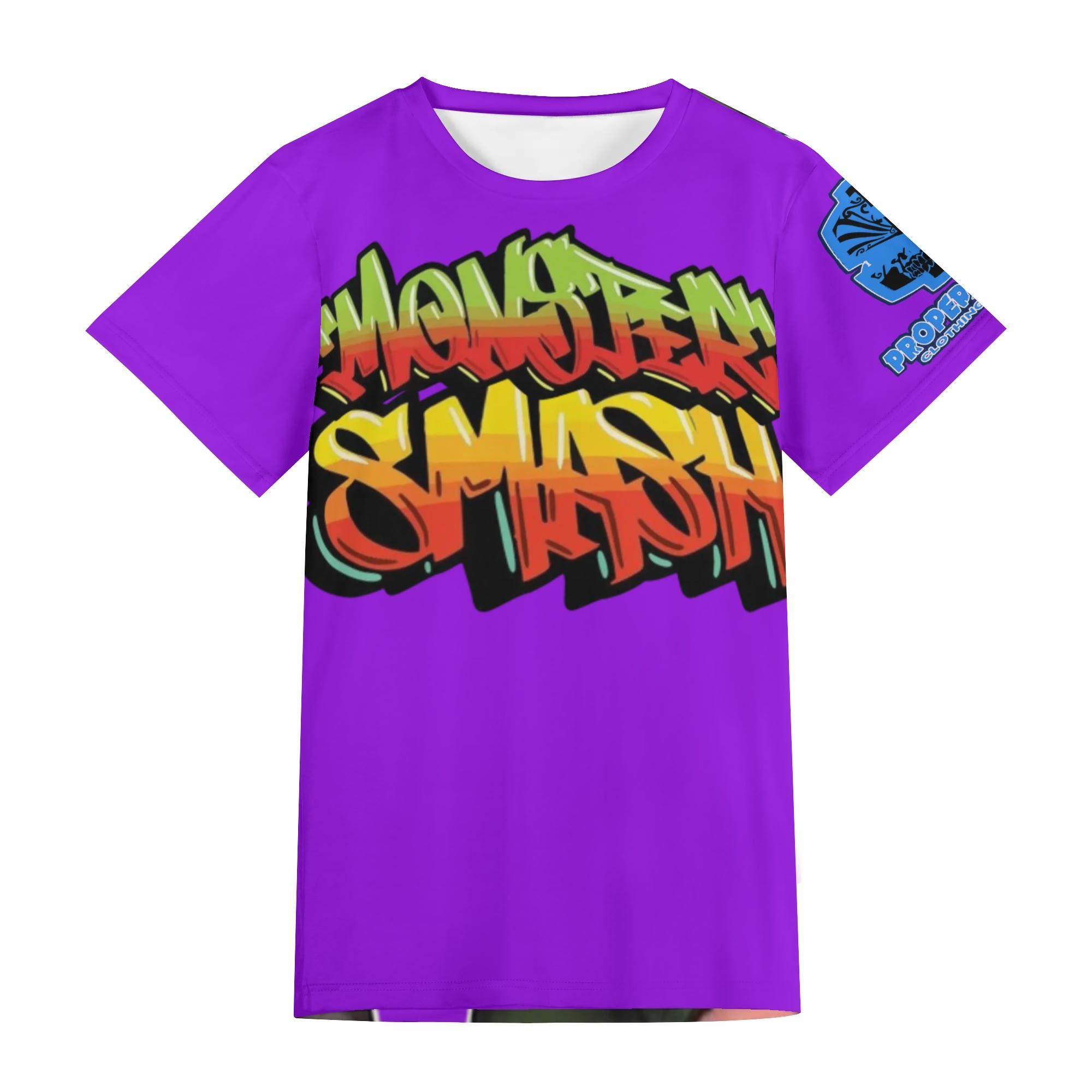 Proper Villainz Monster Smash Tee/purple