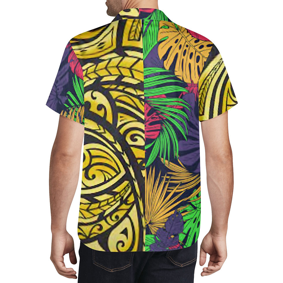 Thumbnail: Proper Villainz Tropicana Tribal Shirt
