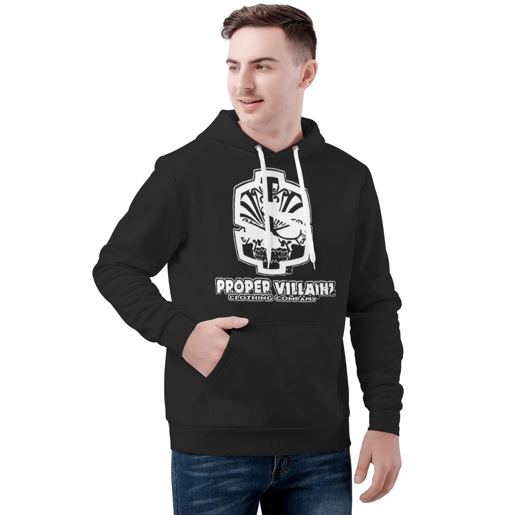 Proper Villainz Logo Hoodie/blk