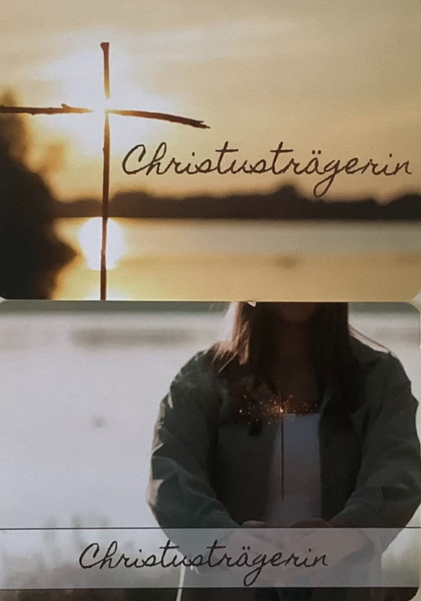 Postkarten Thema Christusträgerin
