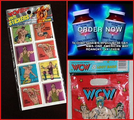 10 Random Pieces of WCW Merchandise
