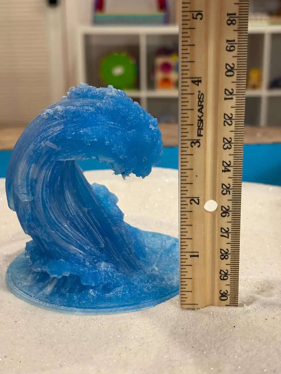 Thumbnail: Small | Large | Ocean Tidal Wave Sandtray Miniature | Play Therapy Tool 