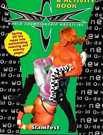 Chris Jericho Headlines A WCW Coloring Book