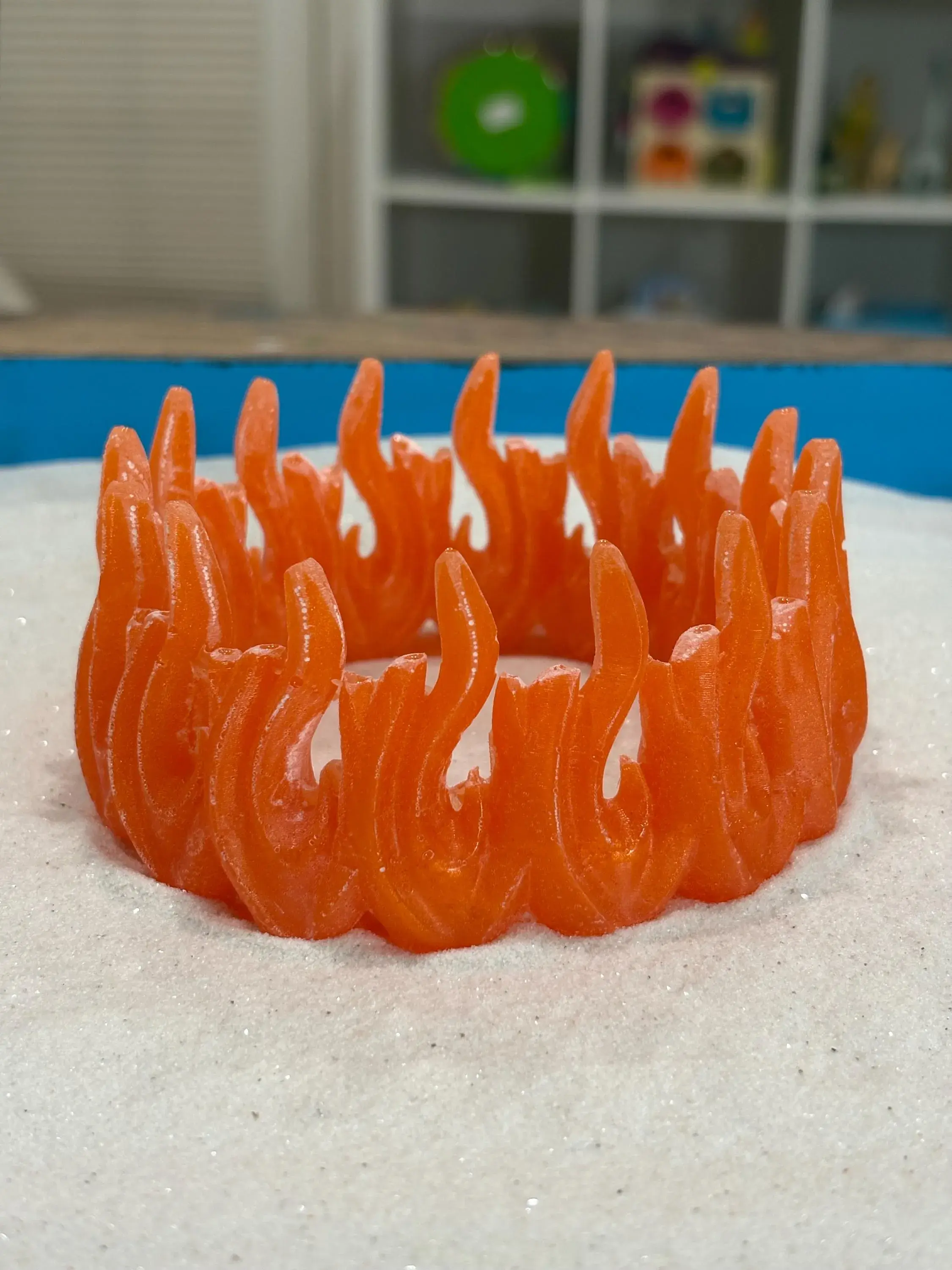 Flaming Sandtray Miniatures