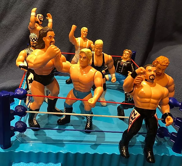 WCW 6 inch San Francisco Toymakers figur