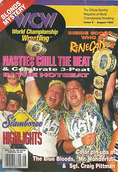 WCW Magazine, August 1995