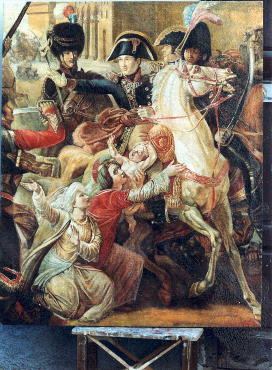 Riproduzione ad olio su tela