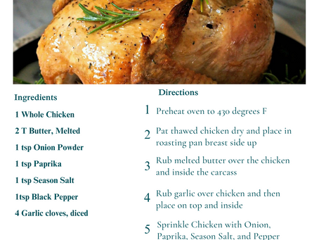 Savor This Baked Whole Chicken Recipe Now!