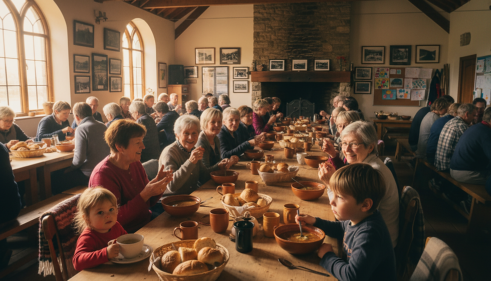 A Warm and Wonderful Community Soup Lunch at The Community Station